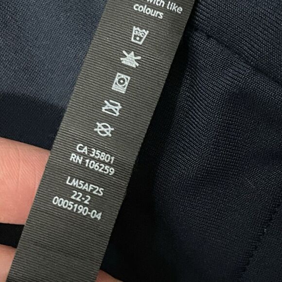 LULULEMON Commission Slim Fit Warpstreme Pant 32x31 Navy Blue Stretch Golf - Picture 8 of 11